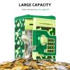 ATM Piggy Bank for Boys Girls, Vcertcpl Mini ATM Coin Bank Money Saving Box with Password, Kids Safe Money Jar for Adults with Auto Grab Bill Slot, Great Gift Toy Bank for Kids(Camouflage Green) view 4