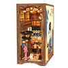 CUTEBEE Book Nook Kit - DIY Miniature House Japanese Sakura Dollhouse Kit for Adults, Booknook Tiny House Bookshelf Decor 3D Wooden Puzzle, Gifts for Family, Friends (Under The Sakura Tree) view 1