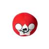 Bisavch Countryball Plushies Polandball 3.9 Inches Plush Toy Country Ball Anime Cosplay Mini Pillow Cushion Key Ring Home Decor,Red Army,3.9inch view 1