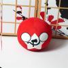 Bisavch Countryball Plushies Polandball 3.9 Inches Plush Toy Country Ball Anime Cosplay Mini Pillow Cushion Key Ring Home Decor,Red Army,3.9inch view 2