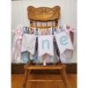 Baby Birthday Decoration 1st Birthday High Chair Tutu Skirt Banner Rabbit Theme Party Supplies Sweet First Birthday Banner (Blue) view 3