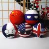 Bisavch Countryball Plushies Polandball 3.9 Inches Plush Toy Country Ball Anime Cosplay Mini Pillow Cushion Key Ring Home Decor,Poland,3.9inch view 3