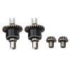 Alomejor RC 1 8 Differential, Metal Differential Spur Gear High Drive Gear Wheel Set for 144001 1 14 RC Car Model view 4