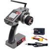HTLNUZD Radiolink RC6GS V3 7 Channels 2.4GHz RC Transmitter, with R7FG Gyro RX Volt Telemetry Integrated Receiver Dual Mix Programmable Controller for Crawler, Tanks, Buggy, Boats view 1