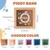 Car Piggy Bank for Boys - Personalized Piggy Bank, Wooden Piggy Bank for Kids, Bank for Kids for Real Money, Piggy Bank for Kids Boys view 3