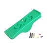 PHASFBJ Fun Balance Board, Sensory Integration Training Equipment, Toy Seesaw, deep S-Shaped Track Design, Kindergarten Sensory Integration Training Equipment,Green view 1