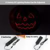 PartyHop Pumpkin Mask LED Light Latex Full Head Mask Fancy Dress Pumpkin Decoration for Halloween Costume Party view 4