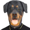 PartyHop Rottweiler Mask Dog Head Animal Latex Full Head Realistic Masks Fancy Dress for Halloween Carnival Costume Party view 1