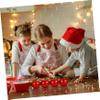 12Pcs Plastic Containers for Favors, Christmas Wedding Party Filled Plastic Bobbing Apples, Shaped Candy Filling Containers Jar for Christmas Party Decor view 4