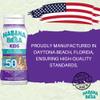 Habana Brisa Reef Friendly Kids Sunscreen Lotion SPF 50, UVA/UVB Protection, HAWAII ACT 104 COMPLIANT, NON GMO & Vegan, No Oxybenzone & No Octinoxate, Water Resistant, Small-Batch Production, 8 FL OZ view 4