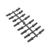 Vgoohobby Plastic M3 Tie Rod End Ball Joint Cap 4.8mm 5mm Compatible with 3Racing Sakura S XI XIS CS D4 1/10 RC Car view 3
