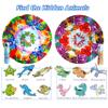 iKeelo Classic Tin Kaleidoscopes 2 Pack, Discover Hidden Animals, Crystal Clear View, Vintage Retro Toys in Gift Box view 3