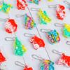 JDSTY 24Pcs Christmas Mini Pop Fidget Toy Pack for Kids Girls Boys Toddlers Christmas Stocking Stuffers Party Favors Gifts Stress Relief view 1