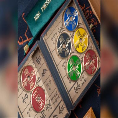 Rainbow Coins (Morgan) by N2G - Trick