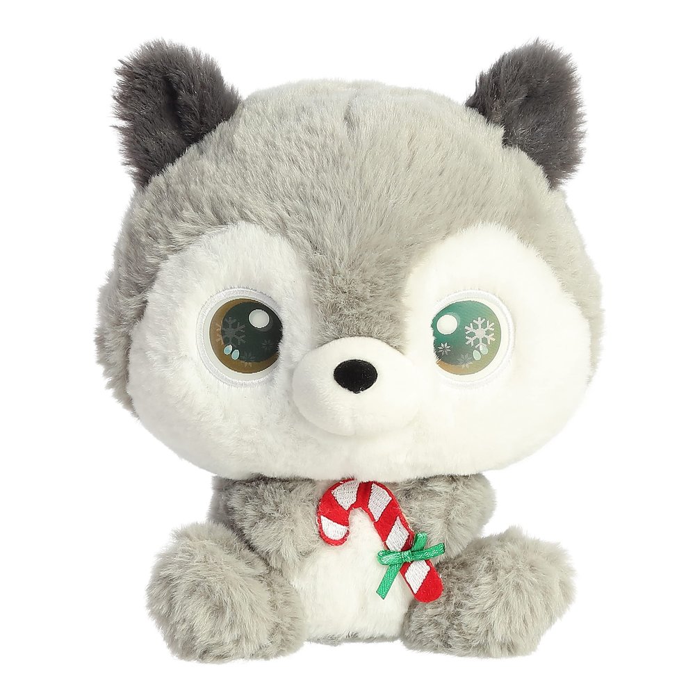Aurora - Lenticular - 6" Snowflake Husky