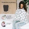 Copper Pearl Multi-Use Cover: Car Seat Covers, Nursing Cover, and Stroller Cover for Sun - Stretchy Fabric, All-Season Use, Stylish Designs, Easy Access for Moms - Nicholas view 3