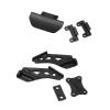 VBESTLIFE RC Car Bumper,RC Anti Collision Bumper Rear Wing Fixed Set for 144001 124017 144010 Remote Control Car view 3