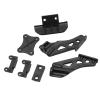 VBESTLIFE RC Car Bumper,RC Anti Collision Bumper Rear Wing Fixed Set for 144001 124017 144010 Remote Control Car view 4