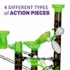 Marble Genius Marble Rails Starter Set, 200 Piece Marble Run for Kids 8+ (30 Marbles, 30 Rail Pieces, 12 Base Pieces & More), STEM, Full-Color Instructions, Great for Kids & Teens view 3