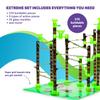 Marble Genius Marble Rails Extreme Set, 625 Piece Marble Run for Kids 8+ (55 Marbles, 80 Rail Pieces, 20 Base Pieces & More), STEM, Full-Color Instructions, Great for Kids & Teens view 2