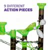 Marble Genius Marble Rails Extreme Set, 625 Piece Marble Run for Kids 8+ (55 Marbles, 80 Rail Pieces, 20 Base Pieces & More), STEM, Full-Color Instructions, Great for Kids & Teens view 3