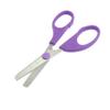 Ruilogod Purple Handle Straight Stainless Steel Blade Paper Craft Scissors Shear Trimmer (id: dee 3f9 63c 549 ce3 view 1