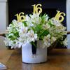 10-Pack Double Sided Glitter 16th Birthday Centerpiece Anniversary Centerpiece Sticks, Number 16 Table Topper Cake Topper for 16th Birthday Anniversary Table Party Decorations (Double Sided gold) view 4