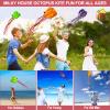 6 Pack Octopus Kite, 3D Kite Long Tail Easy Flyer Kite Beach Kites People Adults Gift Colors Kites for Kids Easy to Fly, Kite Kit with Kite String 100M, Kiteboarding Kite for Adults view 2