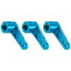 3Pcs Vgoohobby Metal 25T Servo Horn 25-Teeth Steering Arms for Standard Servo Motors Compatible with Traxxas Axial Tamiya HSP Redcat 1/8 1/10 RC Crawler Drift Racing Car view 2