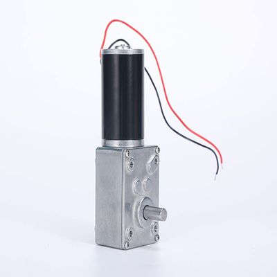 12V24V GW4058-31ZY DC Turbine Worm Reduction Gear Motor Self-locking For Automatic Curtain Machine Cooker Hood Robot DIY Model - (Speed(RPM): 70rpm/ Voltage(V): 24V Motor)