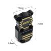 MRC SCX24 Brass Diff Cover for Front and Rear Axles Upgrade Parts for 1/24 RC Track Axles SCX24 90081 AXI00001 (Black) view 2