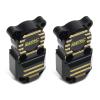 MRC SCX24 Brass Diff Cover for Front and Rear Axles Upgrade Parts for 1/24 RC Track Axles SCX24 90081 AXI00001 (Black) view 4