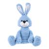 Apricot Lamb Toys Plush Corduroy Rabbit Bunny Stuffed Animal Soft Cuddly Perfect for Child Blue Bunny view 1