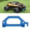Dilwe RC Car Servo Mount, RC Metal Servo Bracket Upgrade Parts Accessories for Traxxas Latrax Teton 1/18 Crawler Car(Blue) view 4