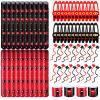 Jiuguva 72 Pcs Ninja Party Favors Karate Birthday Party Supplies Include 24 Warrior Slap Bracelets 24 Stretchy Flying Ninjas and 24 Stars Slingshots for Samurai Decorations view 1
