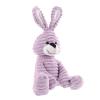 Apricot Lamb Toys Plush Corduroy Rabbit Bunny Stuffed Animal Soft Cuddly Perfect for Child Purple Bunny,8.5 Inches view 4