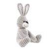 Apricot Lamb Toys Plush Corduroy Rabbit Bunny Stuffed Animal Soft Cuddly Perfect for Child Gray Bunny,8.5 Inches view 4