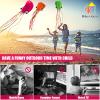 6 Pack Octopus Kite, 3D Kite Long Tail Easy Flyer Kite Beach Kites People Adults Gift Kites for Kids Easy to Fly, Kite Kit with Kite String 100M, Kiteboarding Kite for Adults view 4