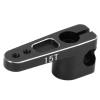 VBESTLIFE RC Servo Arm,Metal Servo Arm 15T Stable RC Steering Servo Horn for SCX24 1/24 RC Car(Black) view 1