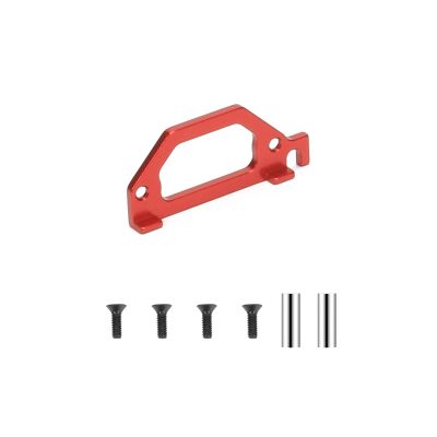 RCAWD Machined Alloy Servo Mount for 1/18 Latrax Desert Prerunner Rally Teton Traxxas Rc Car(Red)