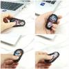 FREELOVE Sprockets Fidget Toys for Adult Kids, Metal Bike Gears Linkage Block Desk Kinetic EDC Rolling Cube, Autism Sensory ADHD Anxiety Hand Rehabilitation Training, Carbon Steel Chain, Gold view 3