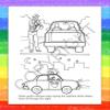 ZOCO  Police Officers Care  Coloring Books (50 Bulk Pack, With Crayons)  Party Favors, National Night Out Handouts  Puzzles, Games, Activities for Kids view 4