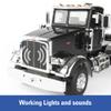 Big Farm Peterbilt Model 367 Semi Truck Toy - 1:16 Scale - Includes Grain Trailer - Construction Toys - Die-Cast Metal and Plastic Material - Kids Toys Ages 3 Years and Up view 3
