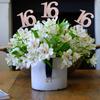 10-Pack Double Sided Glitter 16th Birthday Centerpiece Anniversary Centerpiece Sticks, Number 16 Table Topper Cake Topper for 16th Birthday Anniversary Table Party Decorations (Double Sided rose gold) view 4