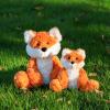 Apricot Lamb Toys Plush Yellow Fox Stuffed Animal Soft Cuddly Perfect for Child (Orange Fox,12 Inches) view 4