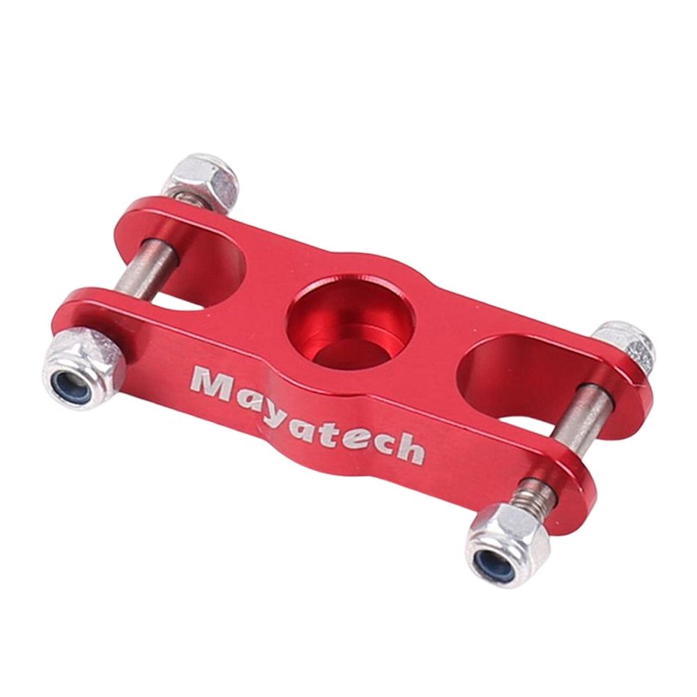 Folding Propeller Clip and clamp for CW/CCW Folding Propeller Low Noise for RC Fixed Wing Glider DIY Parts, 6MM Red