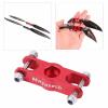 Folding Propeller Clip and clamp for CW/CCW Folding Propeller Low Noise for RC Fixed Wing Glider DIY Parts, 6MM Red view 3