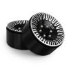 XHSESA RC Rims 2pcs 1.9 Inch Capped RC Wheel Rim Set Wheel Hub for 1:10 RC Crawler Axial SCX10 SCX10 II 90046 SCX10 III TRX4 D90 view 1