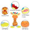 Baby Rattles Toys for 0-6-12 Months, Infant Toys for Boys and Girls 0-3-6-12 Months, Newborn Sensory Learning Toy for Shower Gifts view 3