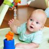 4Pcs Wood Toys Wooden Hanging Toy Wood Activity Pendant Dangling Teething Soother Nursery Decor Montessori Play Gym view 2